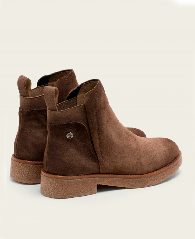 Botines Marrones con Elástico Porronet Anna 4700 Botines Marrones con Elástico Porronet Anna 4700