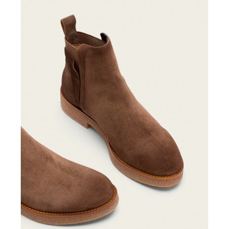 Botines Marrones con Elástico Porronet Anna 4700