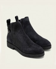 Porronet Adele 4701 black suede ankle boots