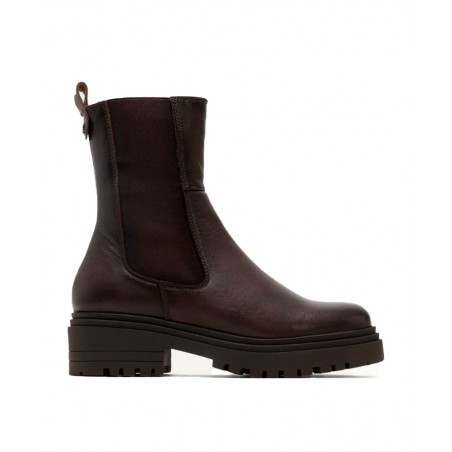 Porronet Carol 4723 brown leather ankle boots
