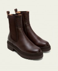 Botines marrones de piel Porronet Carol 4723