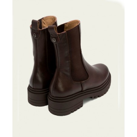 Botines marrones de piel Porronet Carol 4723