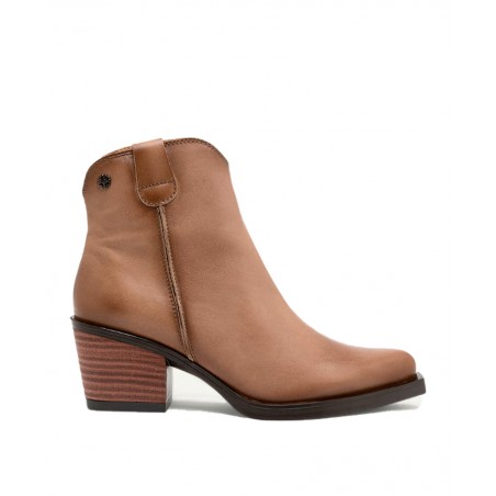 Botines cowboy de piel Porronet Frida 4752