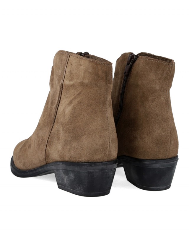 Luparense 455 6409 zippered ankle boots