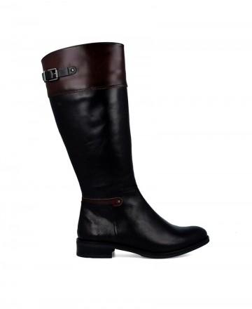 Botas altas planas Dorking Tierra D7687