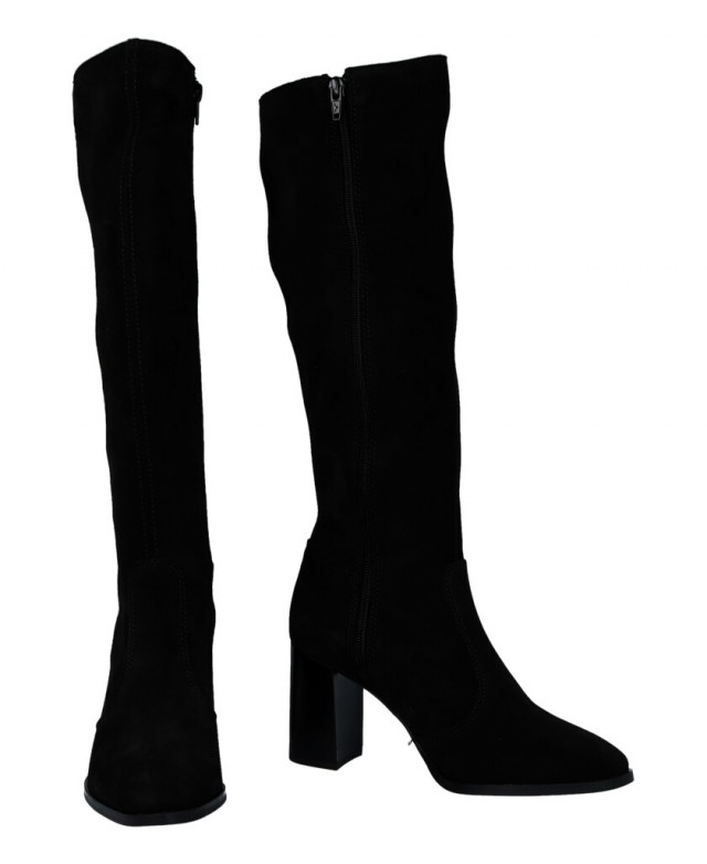 Botas de piel de serraje Stilmoda 4018