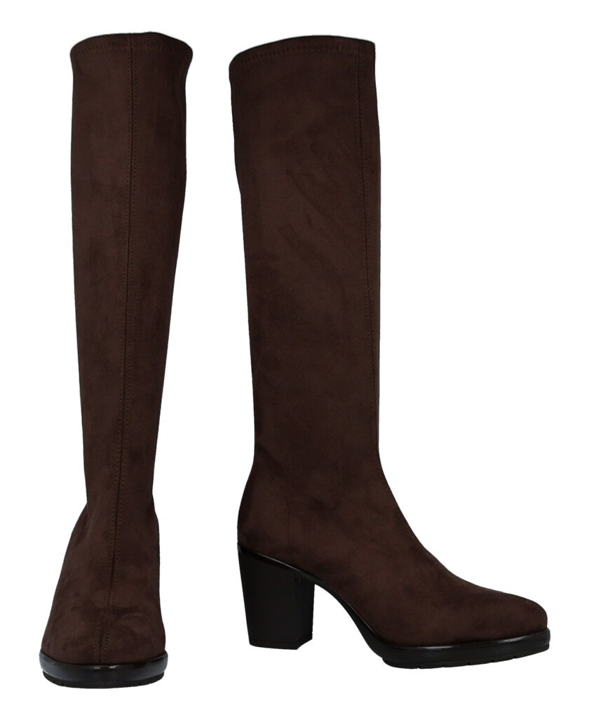 Miss Elastic Caro 78018 brown high boots