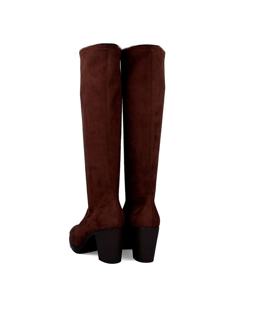 Miss Elastic Caro 78018 brown high boots