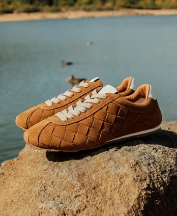 Sneakers camel mujer Catchalot Bama