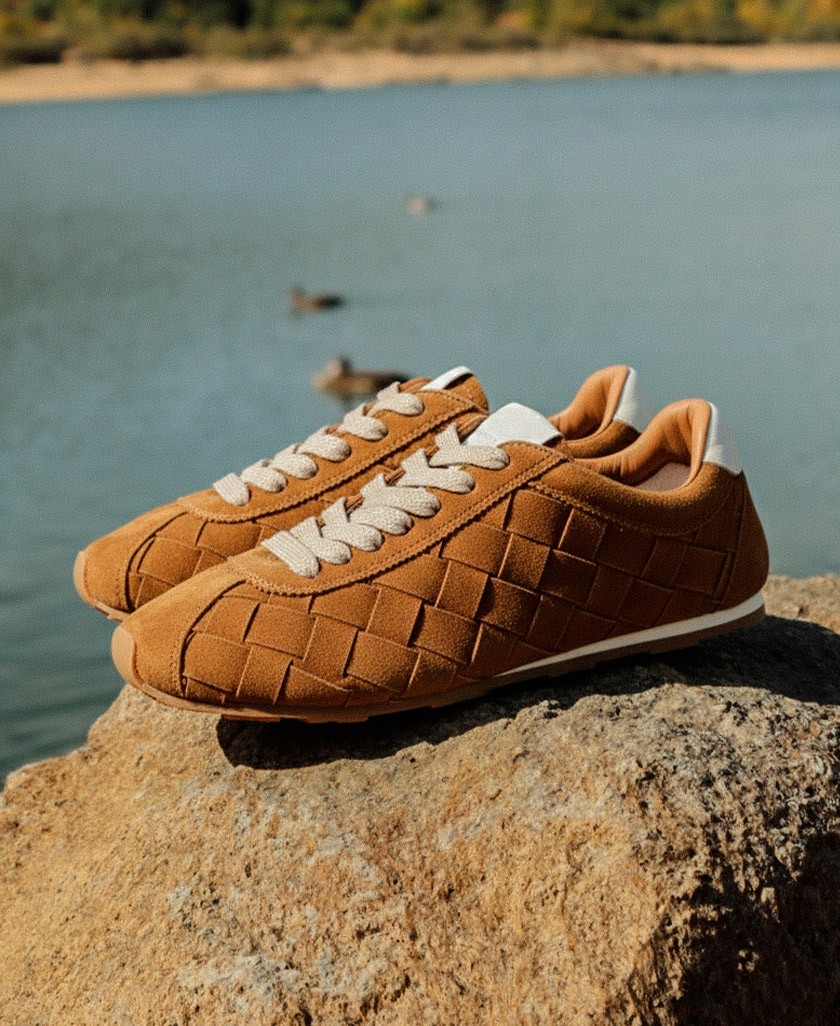 Catchalot Bama women's camel sneakers