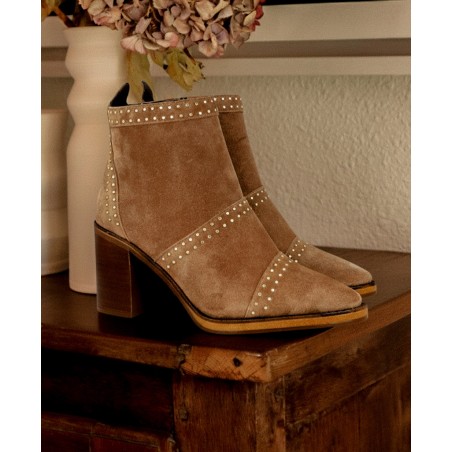 Botines con tachuelas Alpe Camden 5449