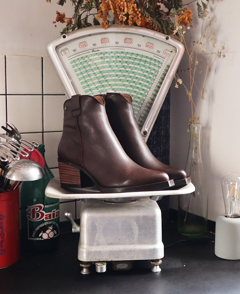 Intense brown ankle boots Porronet Frida 4752