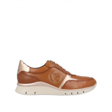 Fluchos Union F2074 brown leather sneakers