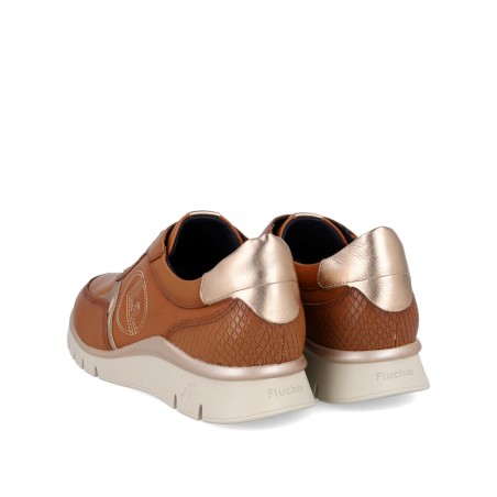 Fluchos Union F2074 brown leather sneakers