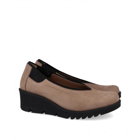 Zapatos de mujer taupe Tambi Mawi 40