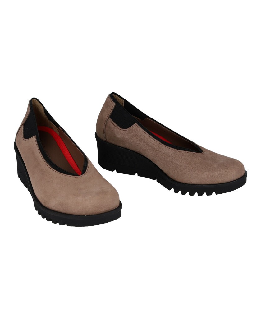 Zapatos de mujer taupe Tambi Mawi 40