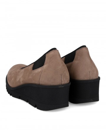 Zapatos de mujer taupe Tambi Mawi 40