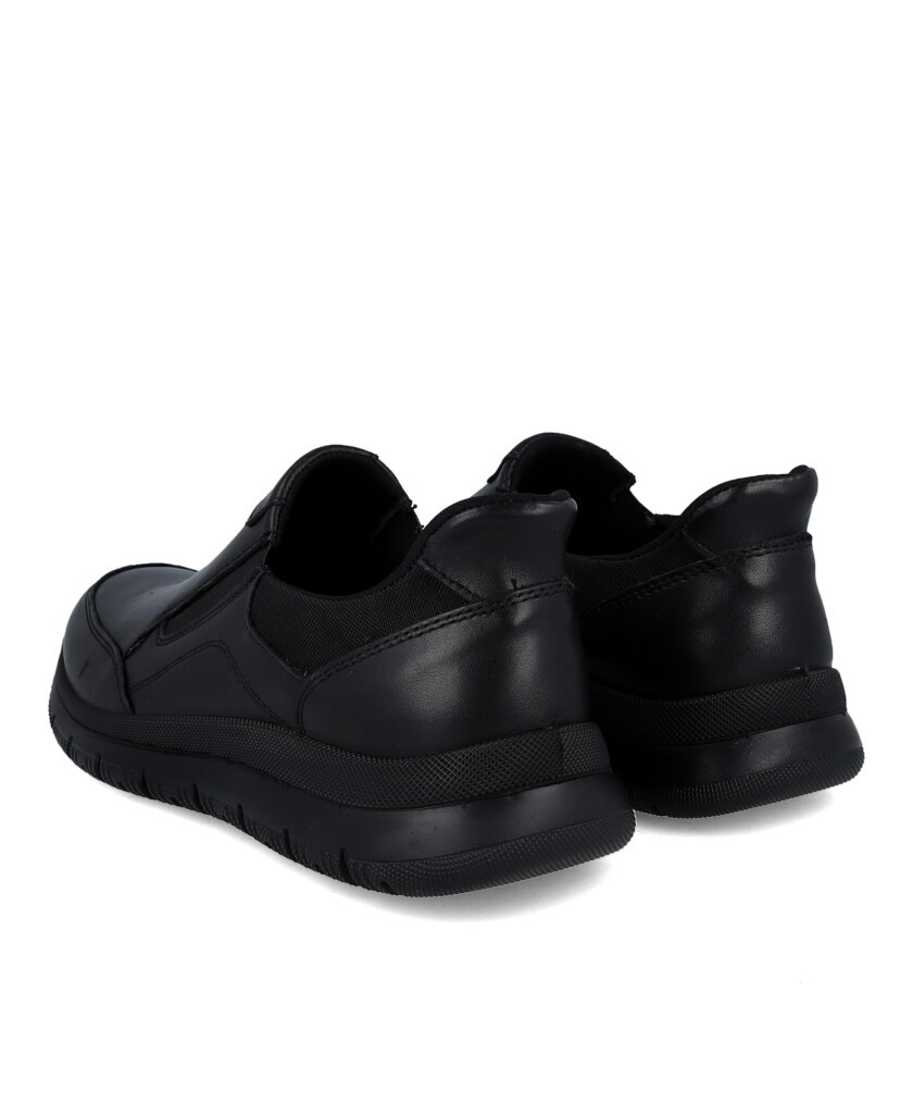 Mocasines negros casual Imac 852531.2290.011