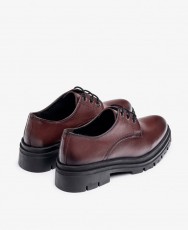 Yokono CHAM-005 women's burgundy flat shoes