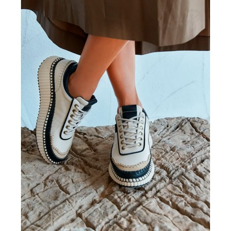 h2Sneakers de piel gruesa para mujer Yokono Clo 001 h2 pIncorpora la tendencia chunky a tu coleccion con la Sneaker CLO 001 de 