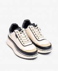 Yokono Clo-001 women's thick leather sneakers