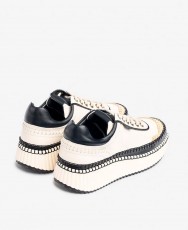 Yokono Clo-001 women's thick leather sneakers