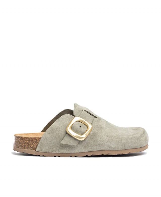 Zuecos de piel para mujer Yokono Zueco-650