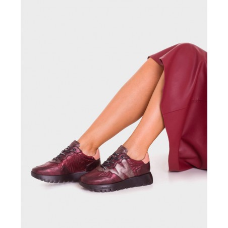 Zapatillas ubanas de piel Wonders Odisei A-2491