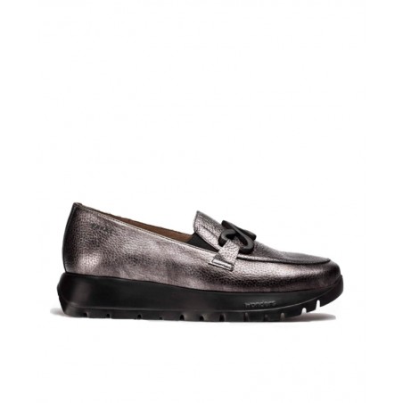 Wonders Odisei A-2494 gunmetal loafers