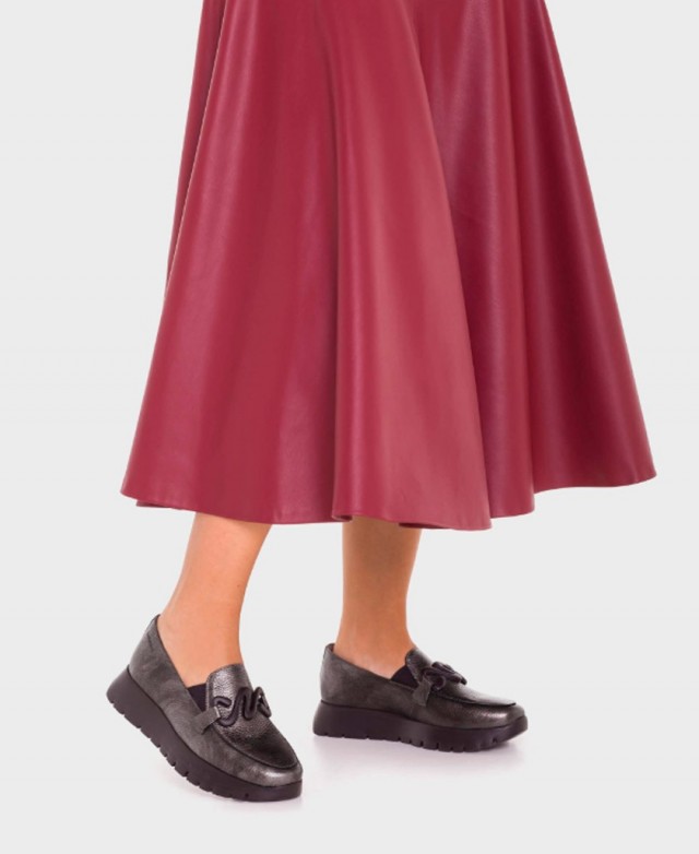 Mocasines color plomo Wonders Odisei A-2494 Mocasines color plomo Wonders Odisei A-2494