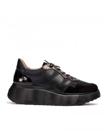 Zapatillas con plataforma Wonders Roma A-3631