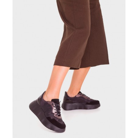 Zapatillas con plataforma Wonders Roma A-3631