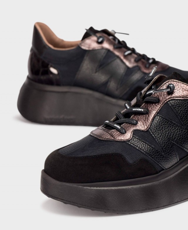 Wonders Roma A-3631 platform sneakers