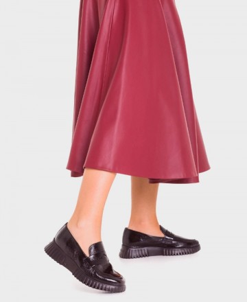 Mocasines de charol Wonders Flexfly A-4402