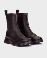 Sneakers de para mujer en color negro Caracteristicas cordones elasticos cuna 3 cm piso extra light exterior piel y textil e in