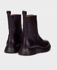 Sneakers de para mujer en color negro Caracteristicas cordones elasticos cuna 3 cm piso extra light exterior piel y textil e in