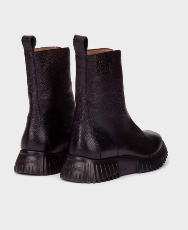 Sneakers de para mujer en color negro Caracteristicas cordones elasticos cuna 3 cm piso extra light exterior piel y textil e in Sneakers de para mujer en color negro Caracteristicas cordones elasticos cuna 3 cm piso extra light exterior piel y textil e in