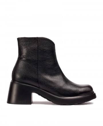 Wonders Flytres E-7125 block heel ankle boots