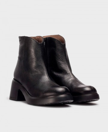 Wonders Flytres E-7125 block heel ankle boots