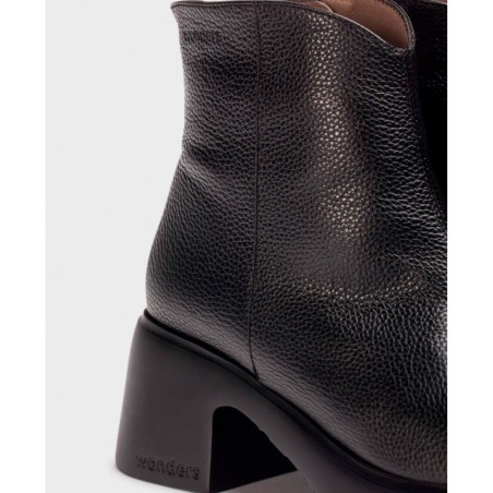 Botines con tacón bloque Wonders Flytres E-7125