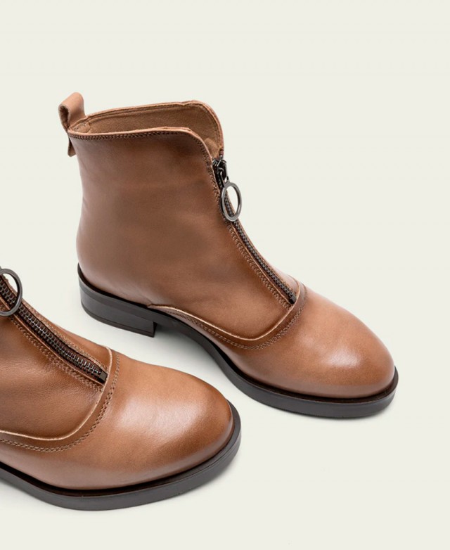 Botines con cremallera Porronet Beatriz 4712