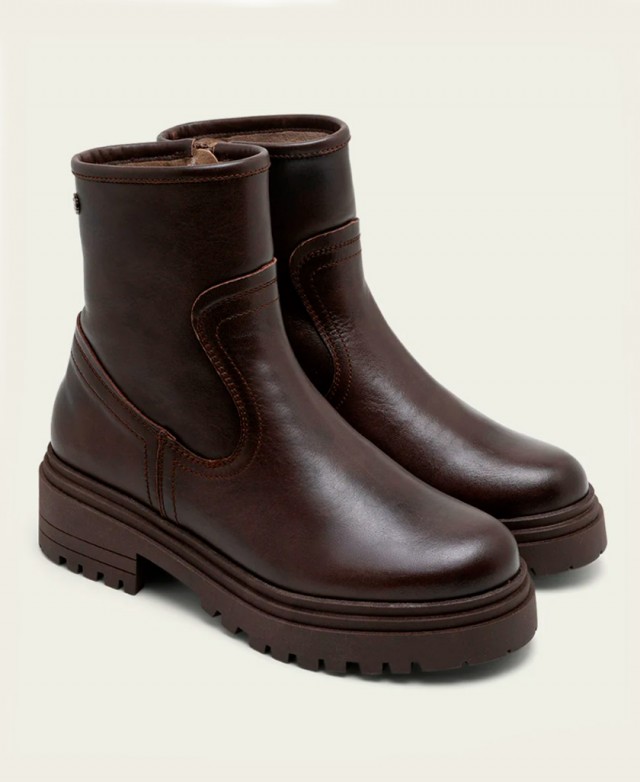 Botines con suela track Porronet Clara 4726