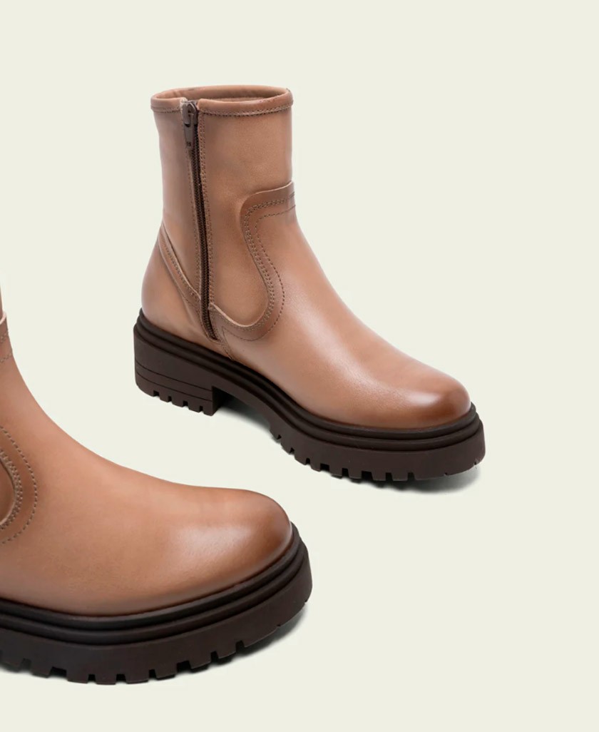 Porronet Clara 4726 ankle boots with warm lining