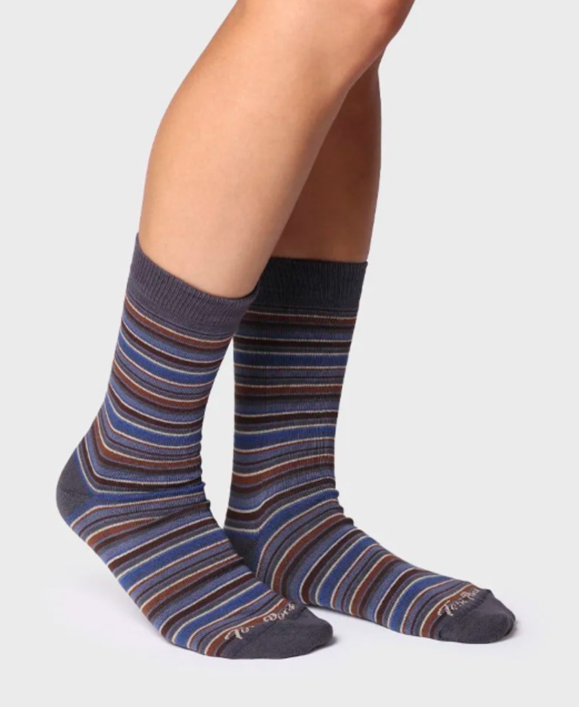 Toni Pons Quel-Br unisex gray socks