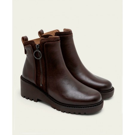 Porronet Elsa 4744 brown casual ankle boots