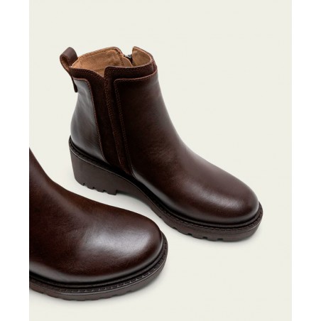 Porronet Elsa 4744 brown casual ankle boots