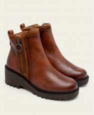 Botines de cuña baja Porronet Elsa 4744