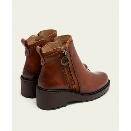 Botines de cuña baja Porronet Elsa 4744