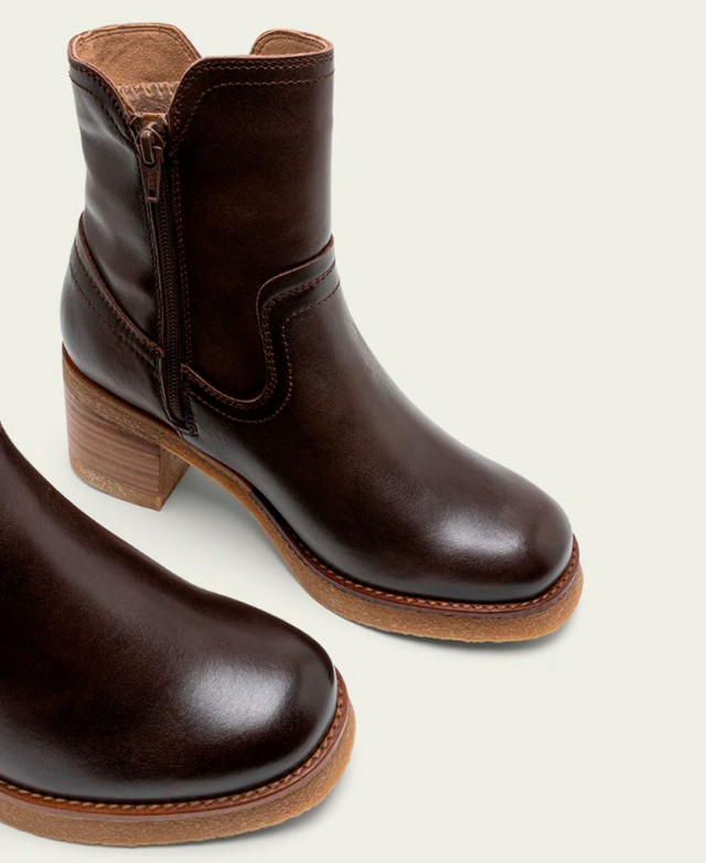 Botines de tacón casual Porronet Molly 4762