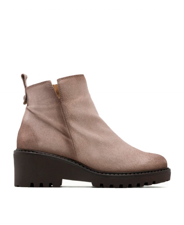 Porronet Elisa 4743 women's suede ankle boots